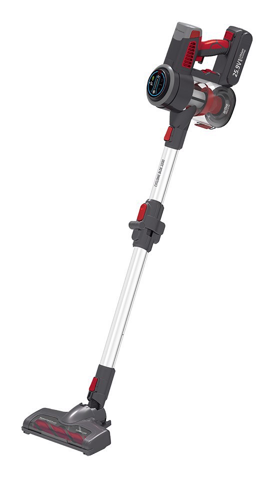 XD Premium XDHJX3090 scopa elettrica Batteria Secco HEPA Senza sacchetto 0,6 L Nero, Grigio, Rosa 2,2 Ah