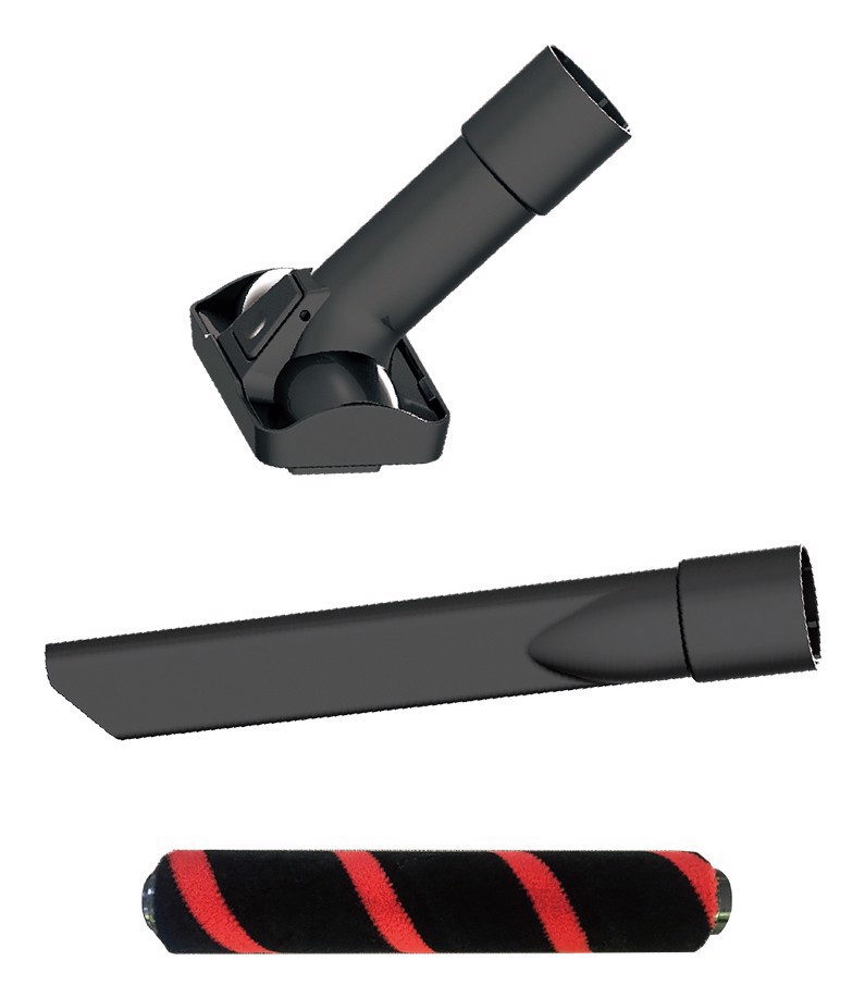 XD Premium XDHJX3090 scopa elettrica Batteria Secco HEPA Senza sacchetto 0,6 L Nero, Grigio, Rosa 2,2 Ah