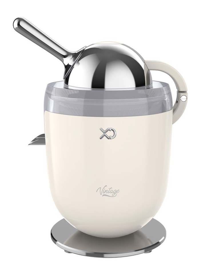 XD Vintage XDHR887CR spremiagrumi elettrico 160 W Avorio, Acciaio inox