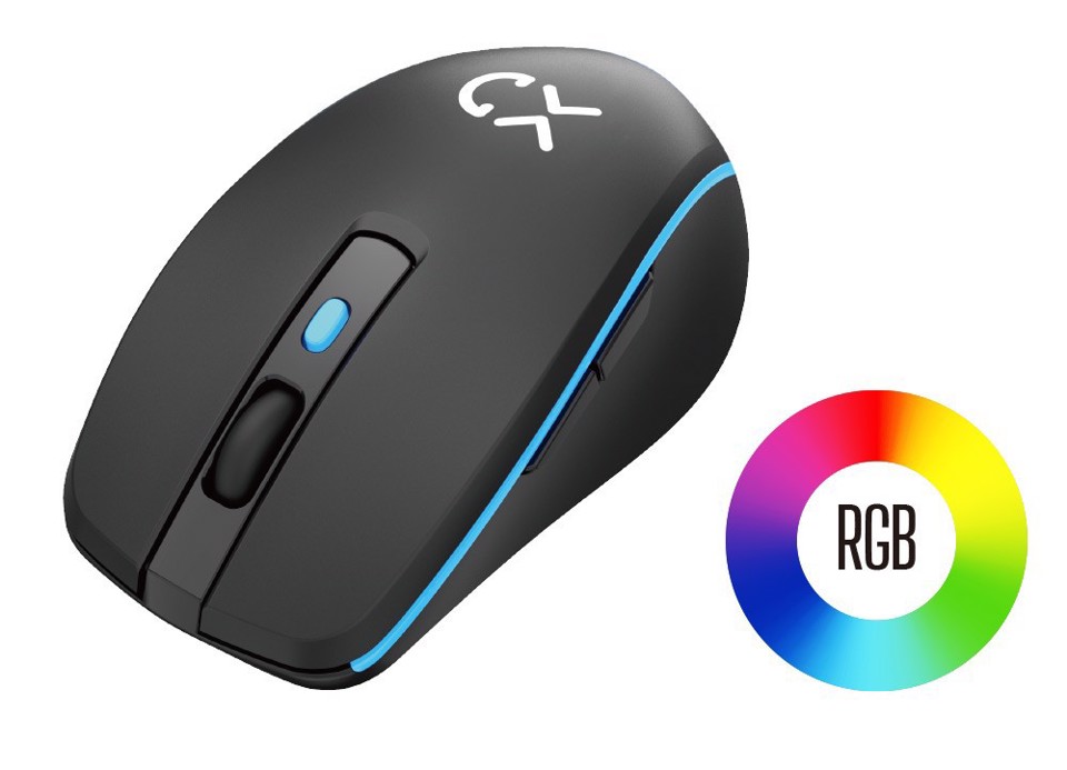XD Enjoy XDIMCG1R mouse Ufficio Ambidestro USB tipo A 1600 DPI