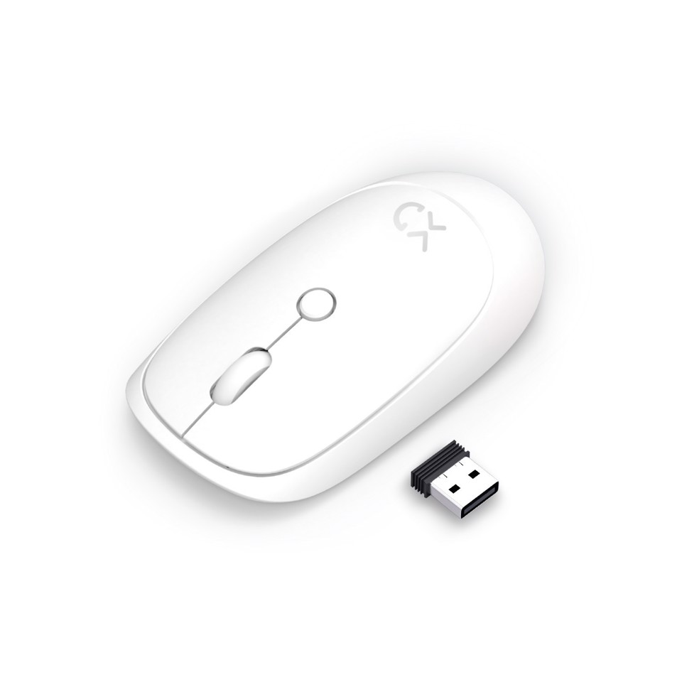 XD Enjoy XDIMCG3WHT mouse Ufficio Ambidestro RF Wireless Ottico 1600 DPI