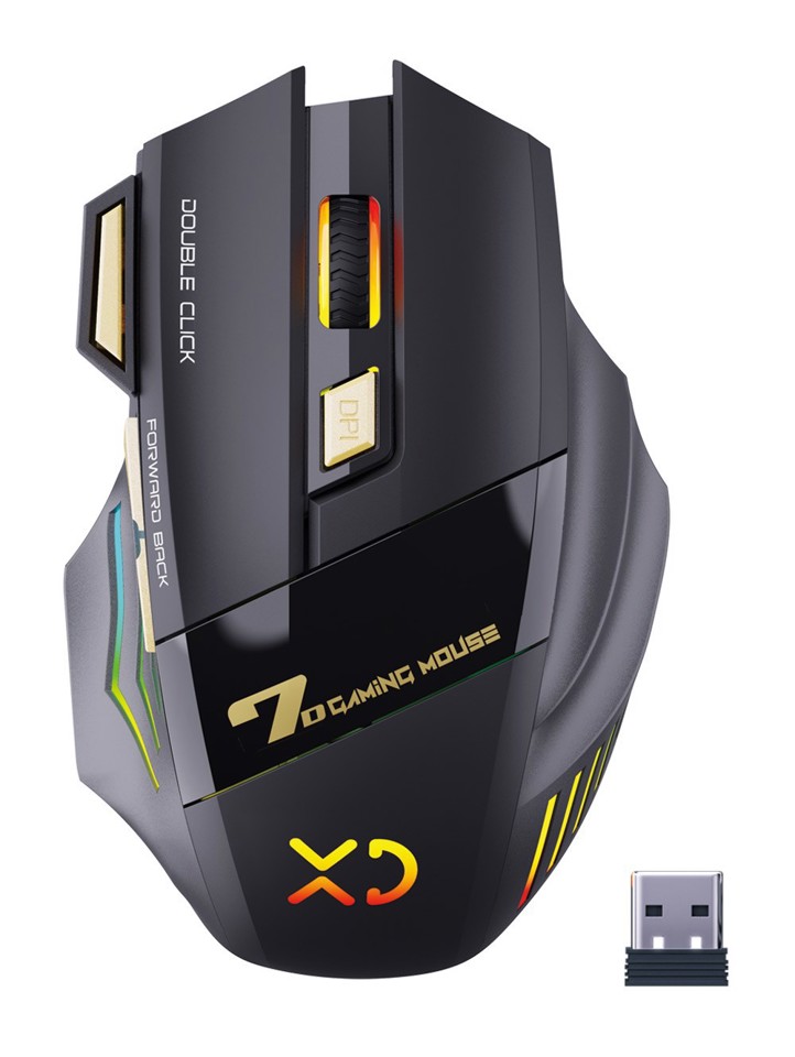 XD Gaming XDIMCX7BT mouse Gaming Mano destra Bluetooth 3200 DPI