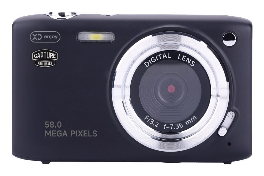 XD Enjoy XDJRK35BLK fotocamera digitale 1/4" Fotocamera compatta 58 MP CMOS 8792 x 6594 Pixel Nero, Argento