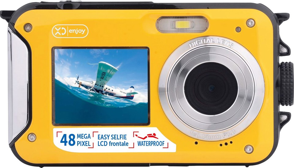 XD Enjoy XDJRK80BLU 1/4" Fotocamera compatta 48 MP CMOS 8000 x 6000 Pixel Giallo