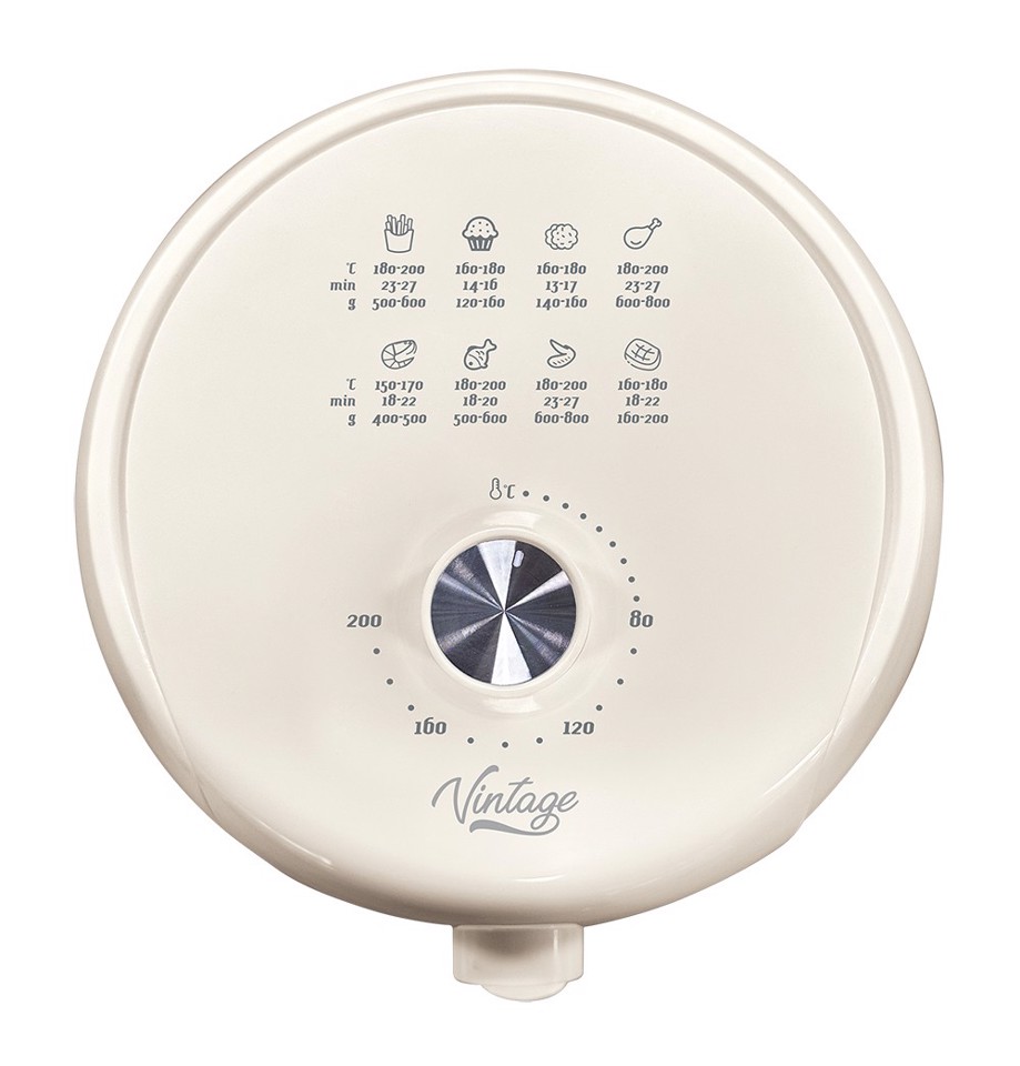 XD Vintage XDJW261 friggitrice ad aria 2,8 L 1400 W - Crema Vintage