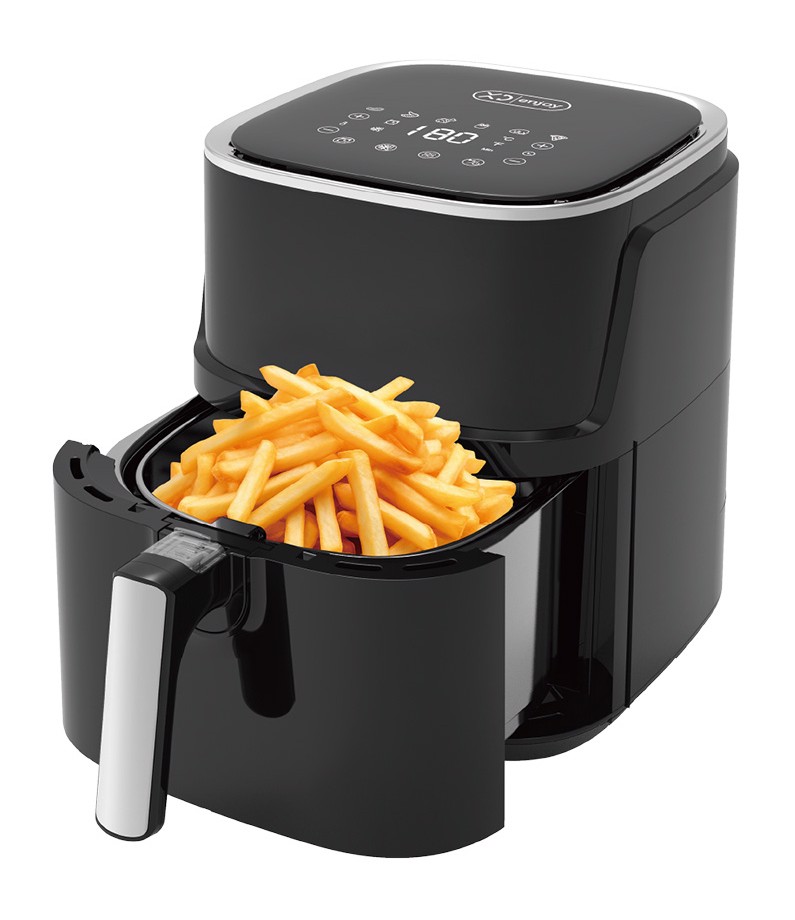 XD Enjoy XDJW444WD friggitrice Singolo 4 L Indipendente 1450 W Friggitrice ad aria calda Nero