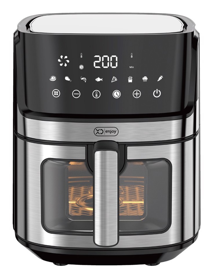 XD Enjoy XDJW501WD friggitrice Singolo 6,5 L Indipendente 1700 W Friggitrice ad aria calda Nero, Acciaio inox XD Enjoy XDJW501WD friggitrice Singolo 6,5 L Indipendente 1700 W Friggitrice ad aria calda Nero, Acciaio inox