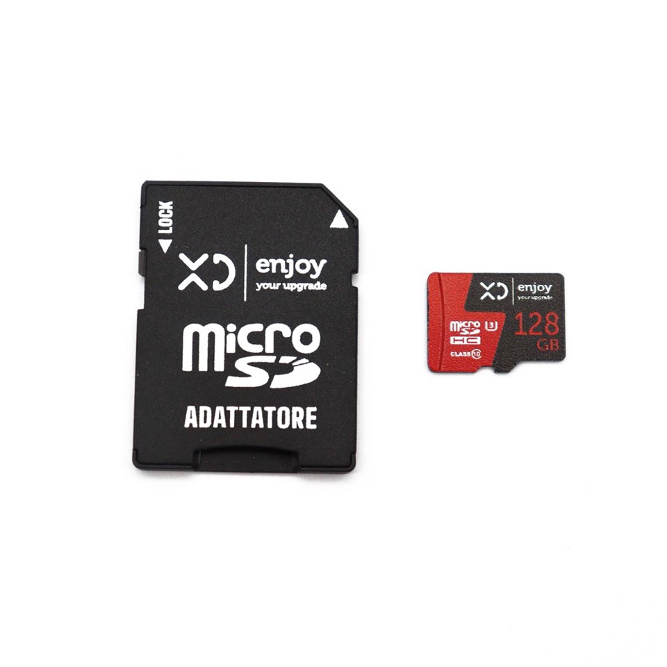 XD Enjoy XDMICRO8C memoria flash 128 GB MicroSDHC Classe 10 XD Enjoy XDMICRO8C memoria flash 128 GB MicroSDHC Classe 10