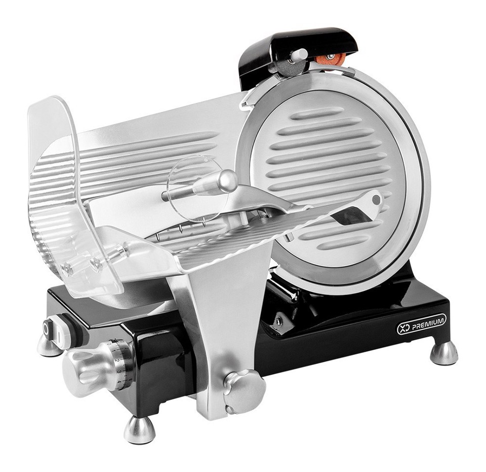 XD Premium XDMIS250BLK affettatrice Elettrico 240 W Nero, Acciaio inox Acciaio inox