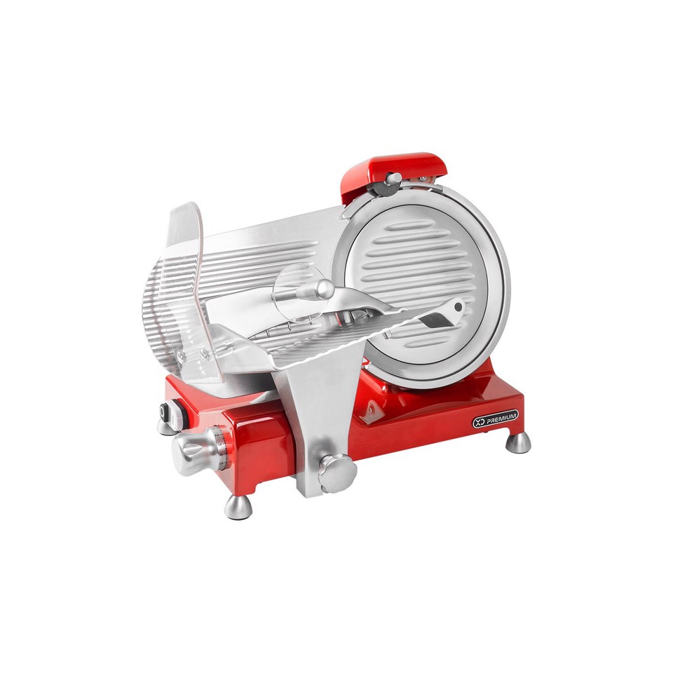 XD Premium XDMIS250RED affettatrice Elettrico 240 W Rosso, Argento Acciaio inox