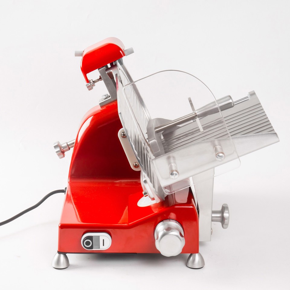 XD Premium XDMIS250RED affettatrice Elettrico 240 W Rosso, Argento Acciaio inox