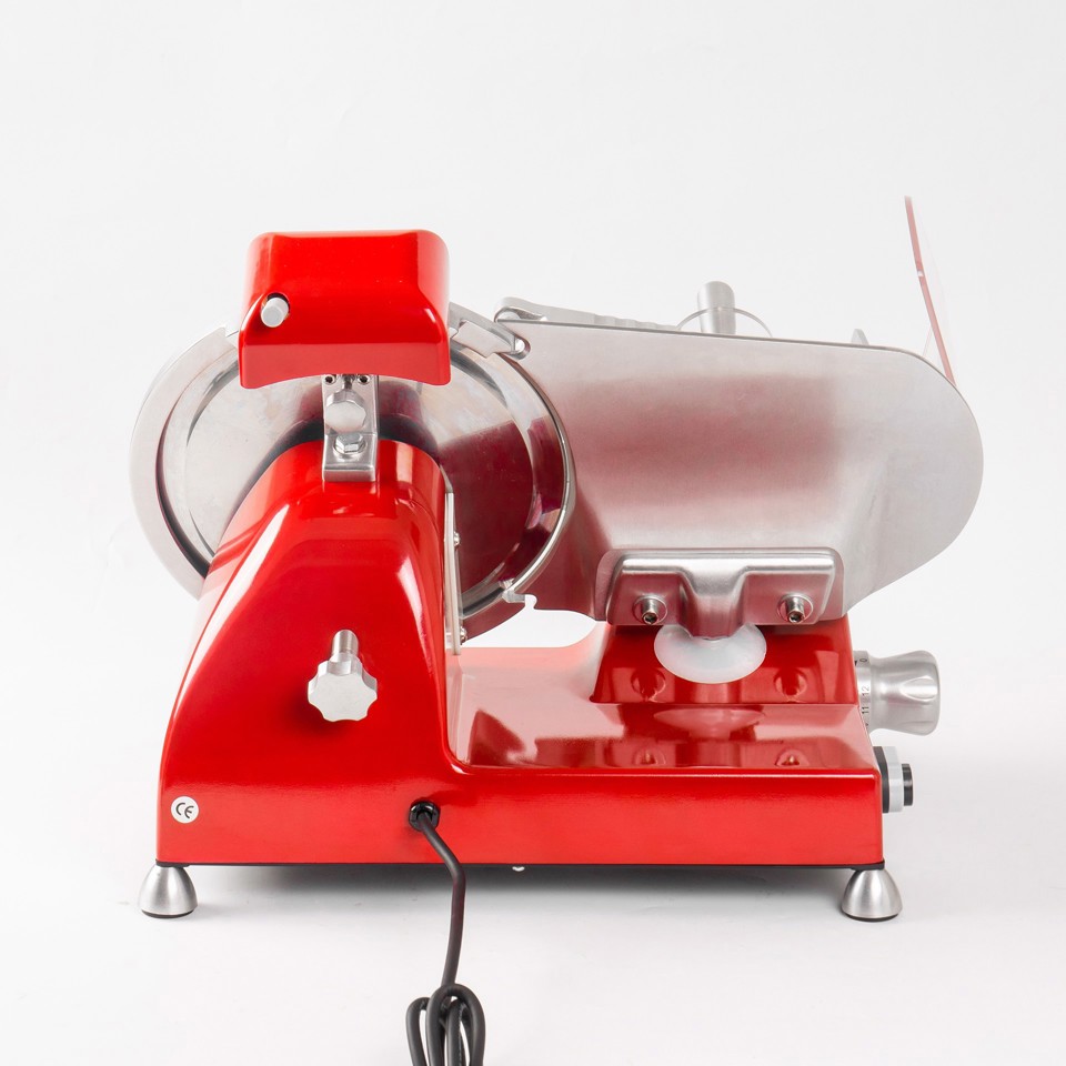 XD Premium XDMIS250RED affettatrice Elettrico 240 W Rosso, Argento Acciaio inox