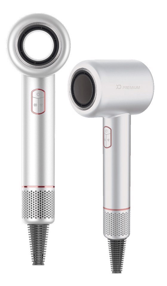 XD Enjoy XDMIS6800 asciuga capelli 1600 W Bianco, Rose Gold