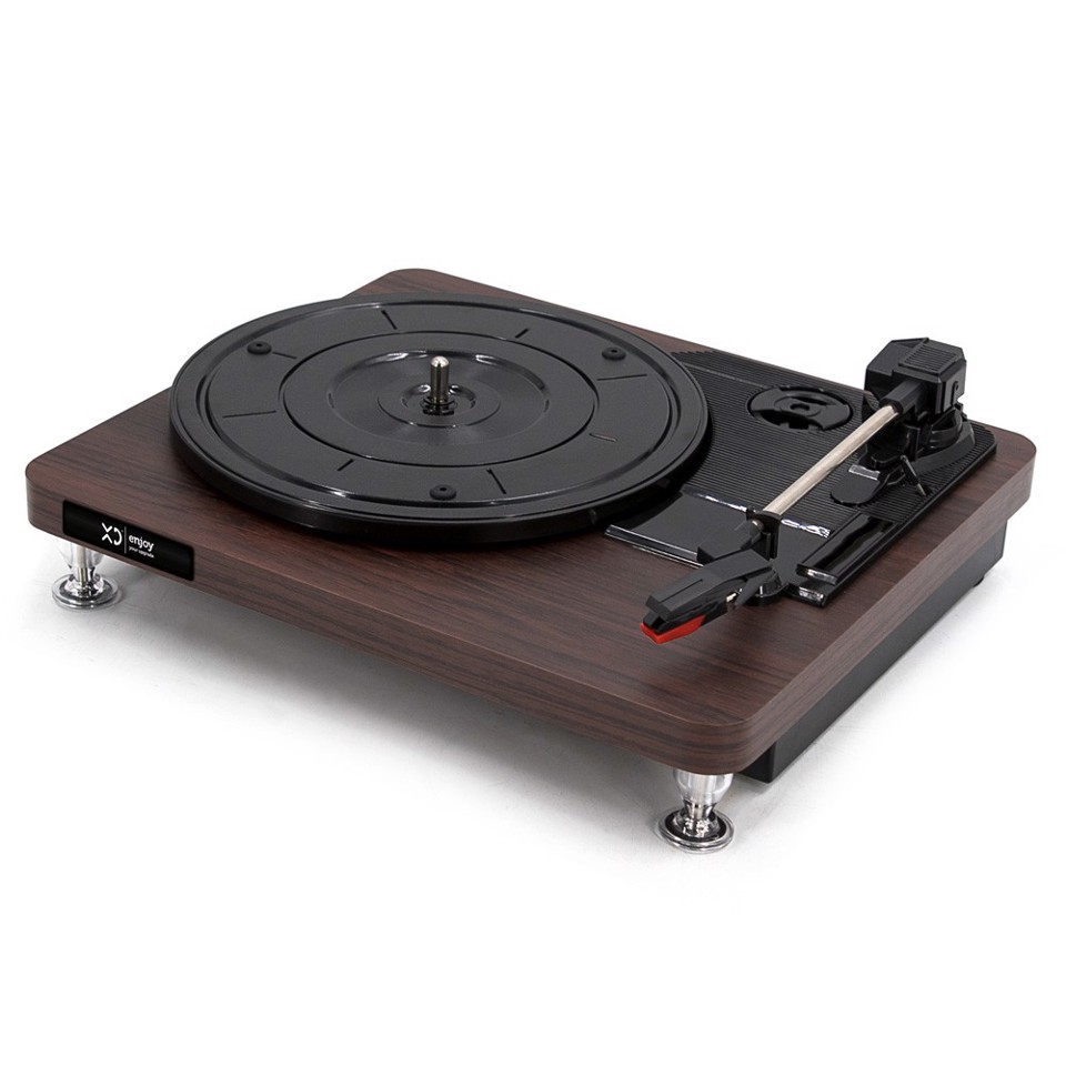 XD Enjoy XDMPK141 piatto audio Giradischi con trasmissione a cinghia Legno