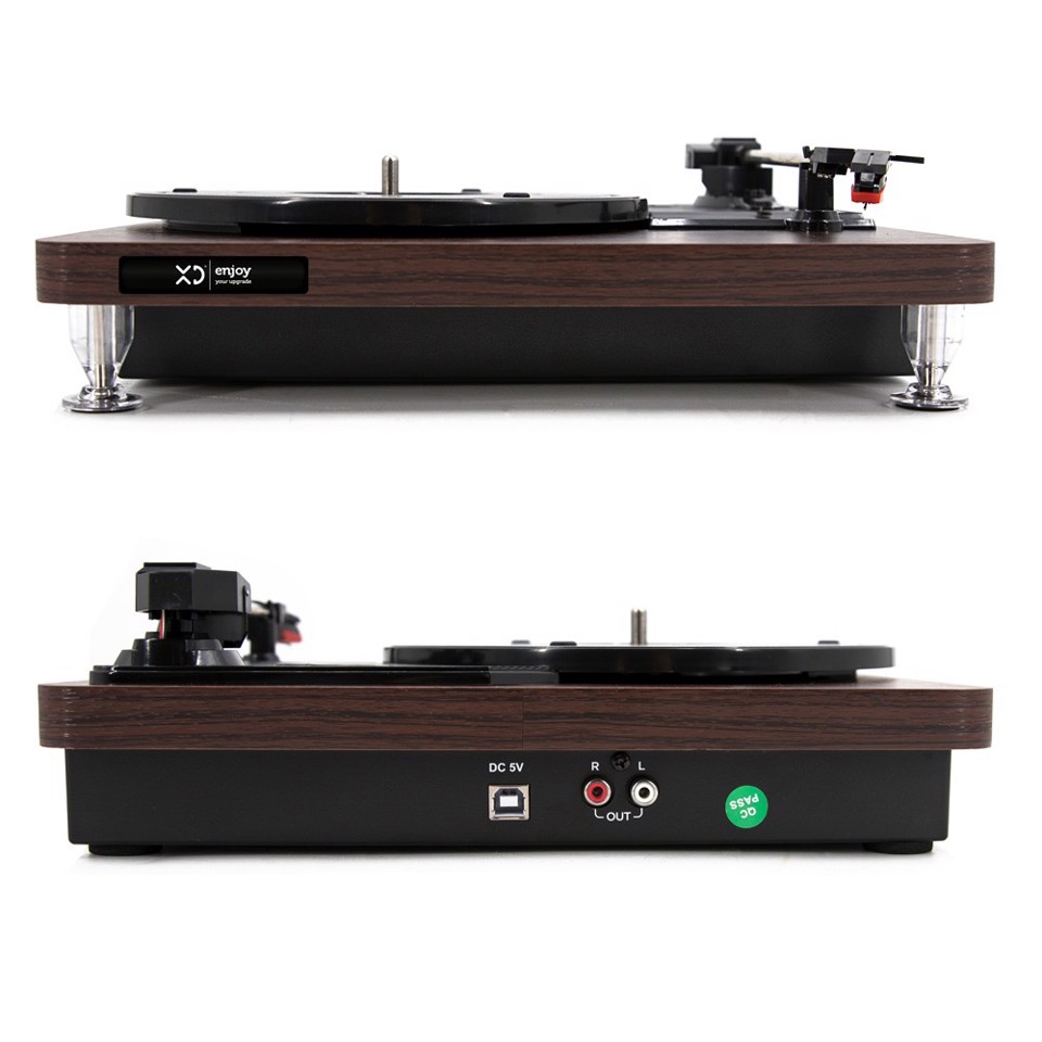 XD Enjoy XDMPK141 piatto audio Giradischi con trasmissione a cinghia Legno