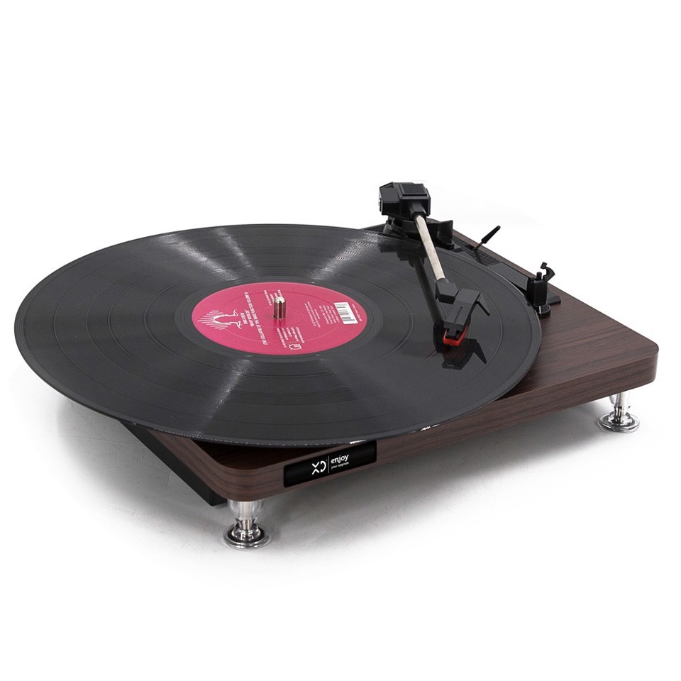 XD Enjoy XDMPK141 piatto audio Giradischi con trasmissione a cinghia Legno