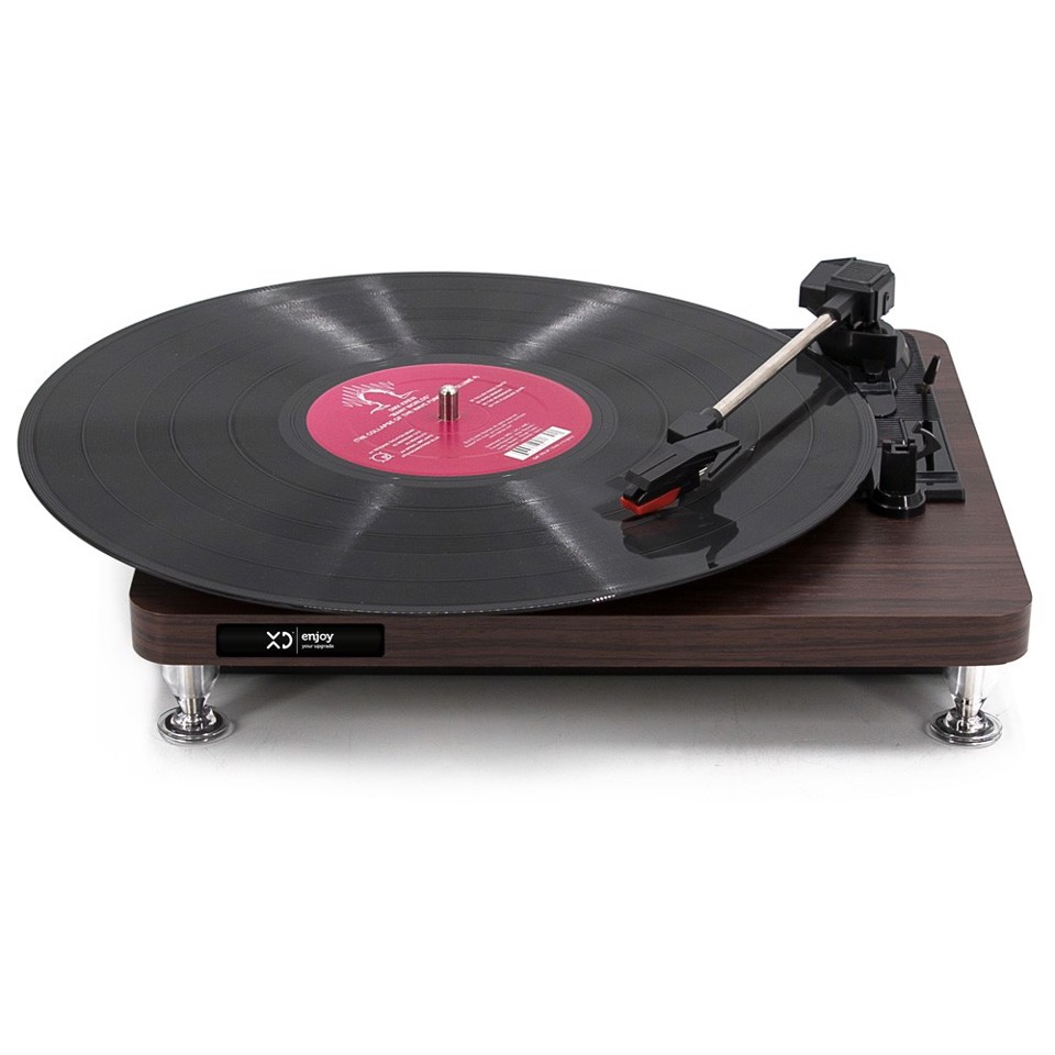 XD Enjoy XDMPK141 piatto audio Giradischi con trasmissione a cinghia Legno