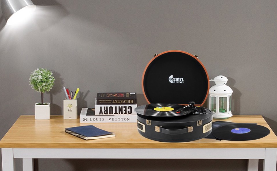 XD Enjoy XDMPK249 piatto audio Giradischi con trasmissione a cinghia Nero