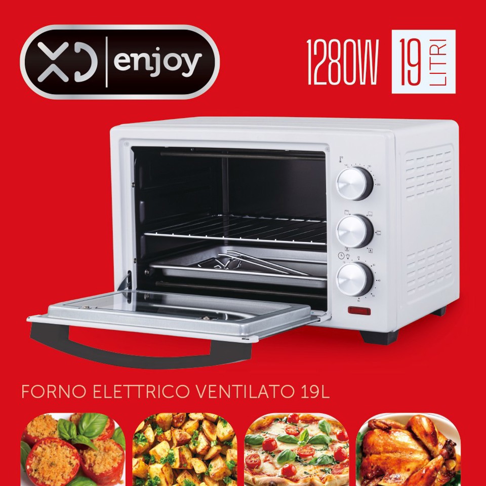 XD Enjoy XDOMX19BLK 19 L 1280 W Bianco