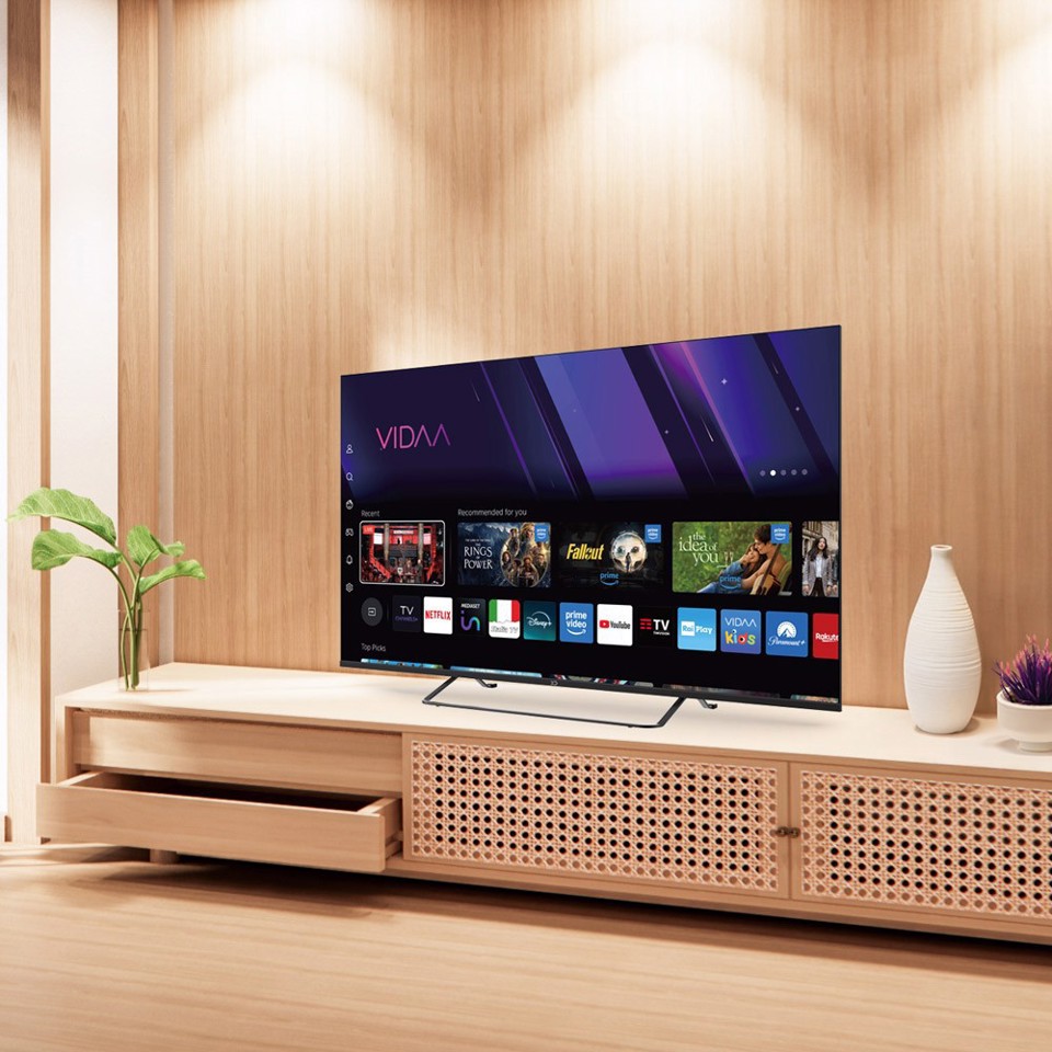 XD Enjoy XDP43VQU1ESAT TV 109,2 cm (43") 4K Ultra HD Smart TV Wi-Fi Nero 280 cd/m²