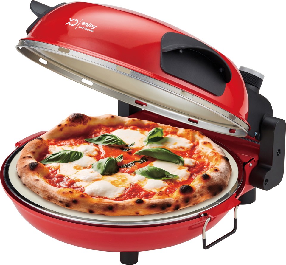 XD Enjoy XDPM33 macchina e forno per pizza 1 pizza(e) 1200 W Rosso XD Enjoy XDPM33 macchina e forno per pizza 1 pizza(e) 1200 W Rosso