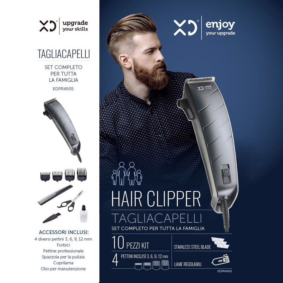 XD Enjoy XDPR4905 tagliacapelli Blu 4