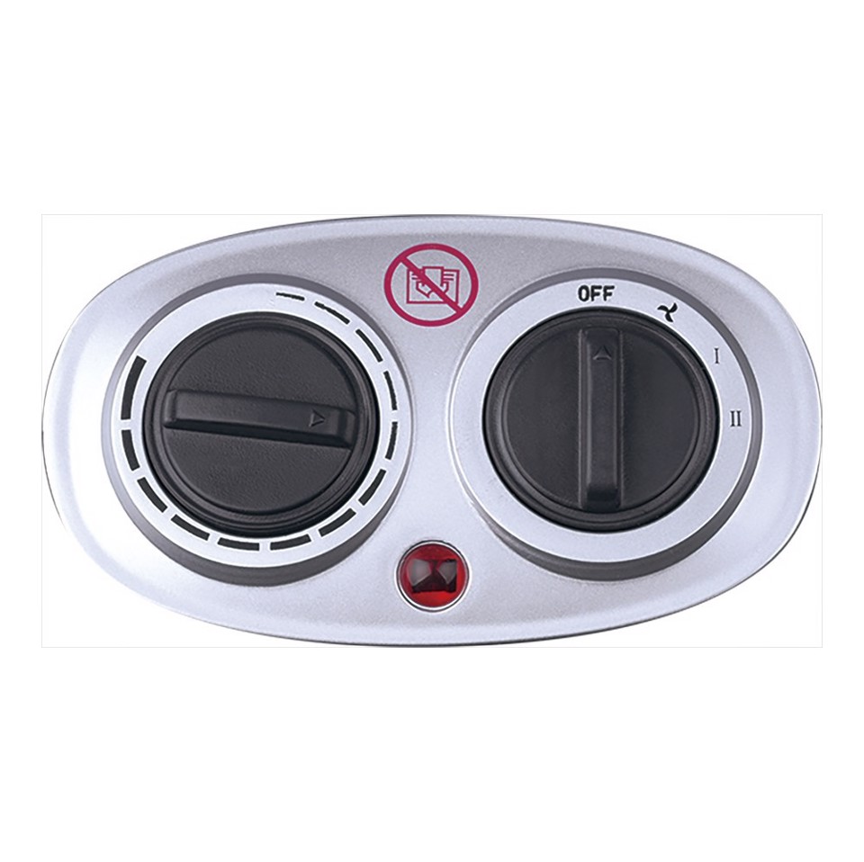 XD Enjoy XDPTC804 Termoventilatore Nero 1800 W Riscaldatore ambiente elettrico con ventilatore