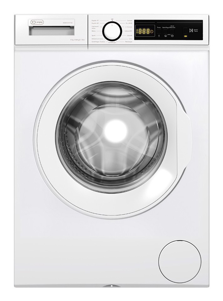XD Enjoy XDS61041T1D lavatrice Caricamento frontale 6 kg 1000 Giri/min Bianco