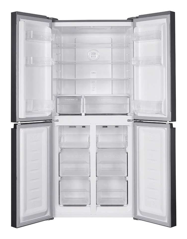 XD Enjoy XDSBSFF4581IX frigorifero side-by-side Libera installazione 421 L E Grigio