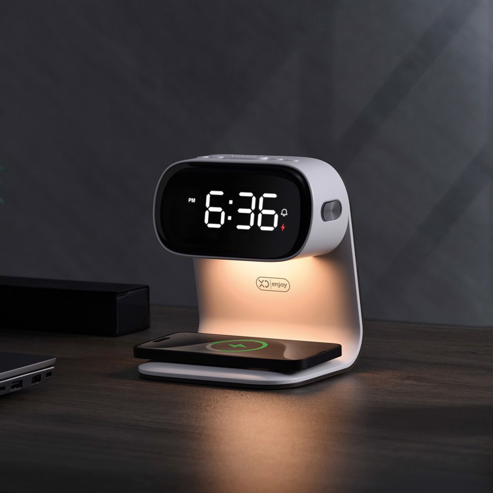 XD Enjoy XDSFE40WHT sveglia Sveglia digitale Bianco