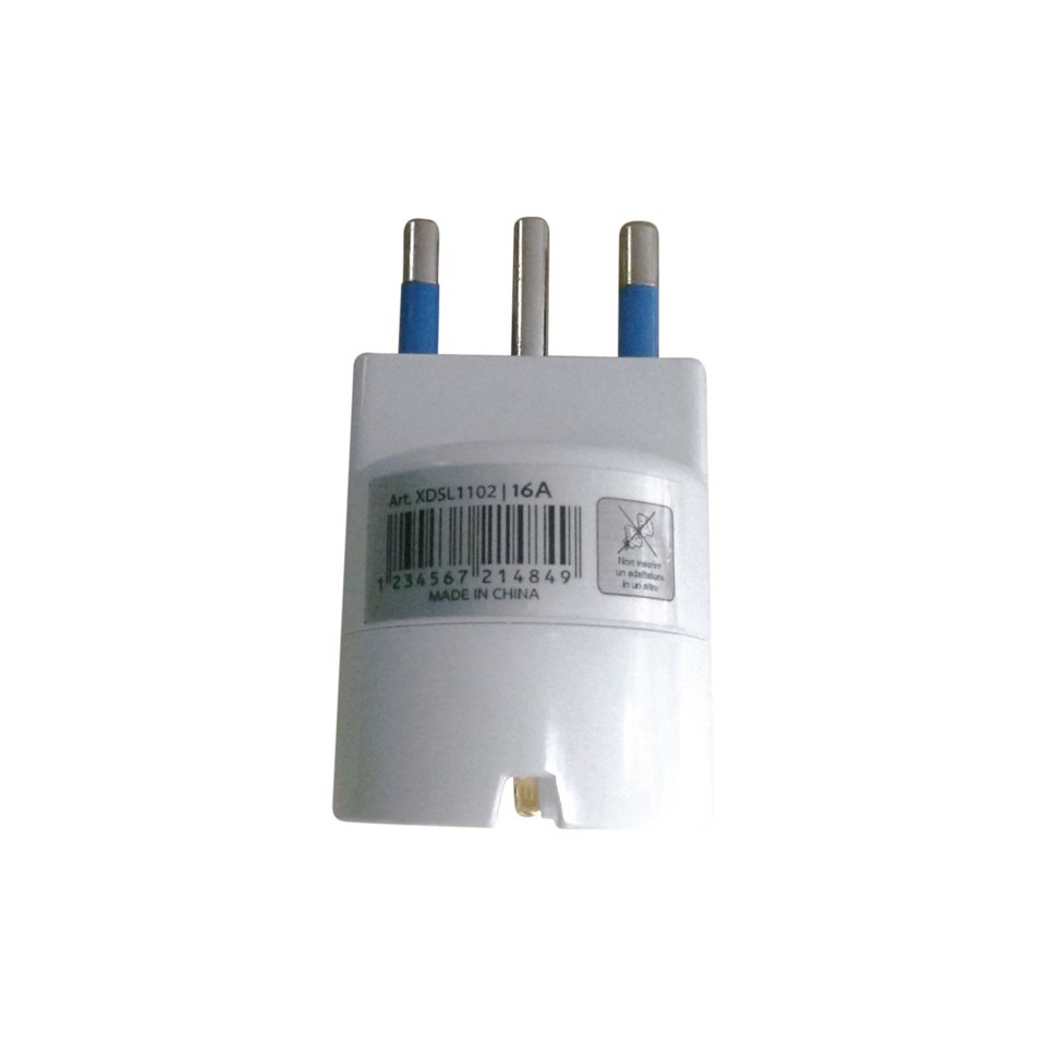 XD Enjoy XDSL1102 adattatore per presa di corrente Tipo F Bianco