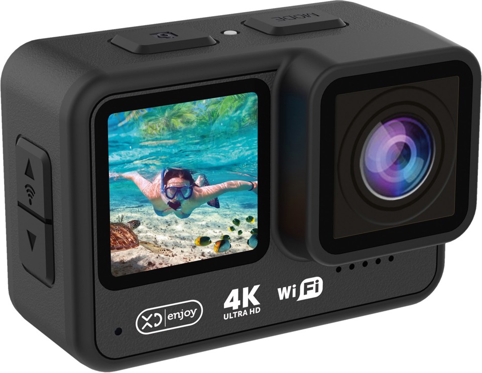 XD Enjoy XDSPRAC11B fotocamera per sport d'azione 20 MP 4K Ultra HD Wi-Fi 114 g