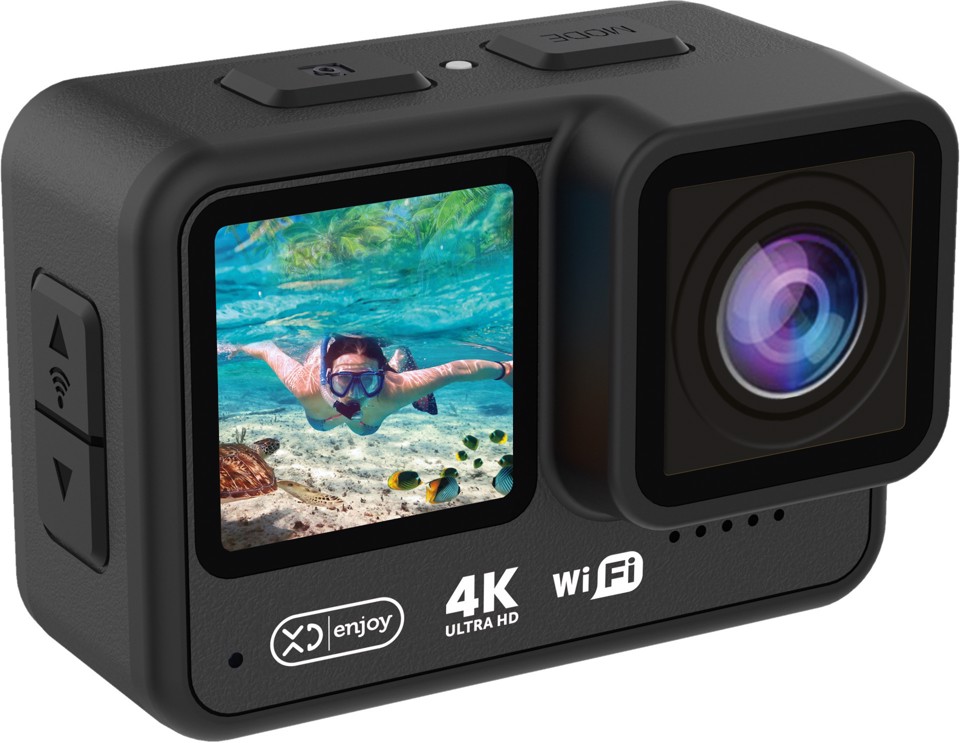 XD Enjoy XDSPRAC11B fotocamera per sport d'azione 20 MP 4K Ultra HD Wi-Fi 114 g