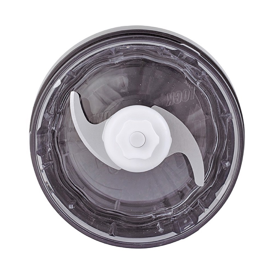 XD Enjoy XDTLP54 tritaverdure elettrico 600 L 1000 W Nero, Argento, Trasparente