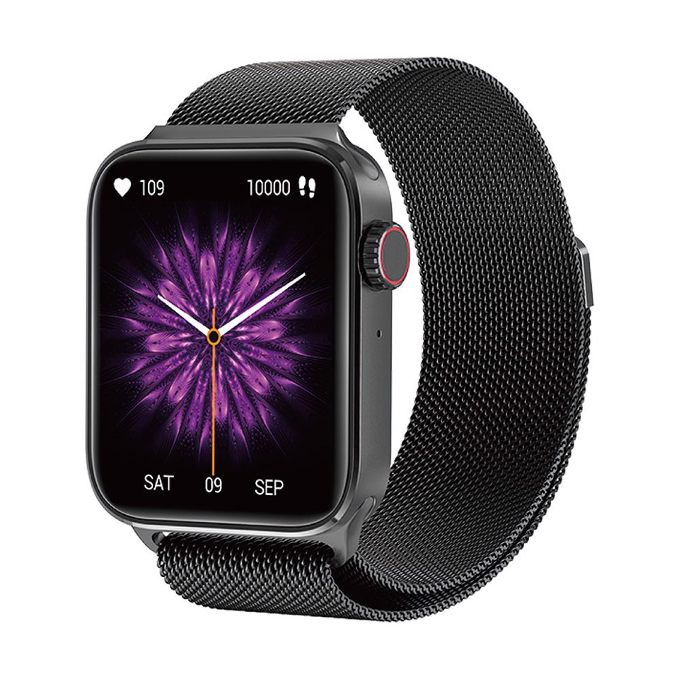 XD Enjoy XDTOM103BK smartwatch e orologio sportivo 4,52 cm (1.78") AMOLED Digitale 368 x 448 Pixel Touch screen Nero