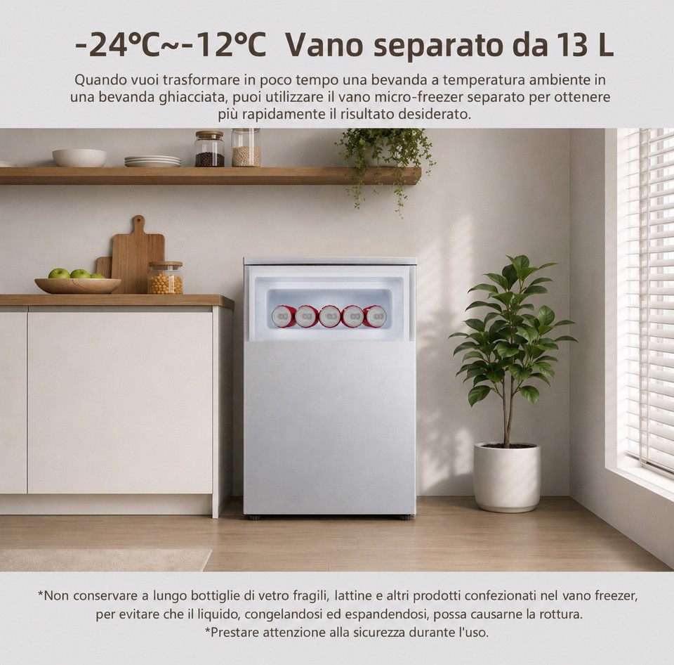 XD Enjoy XDTTMRF110ESI monoporta Superficie piana 107 L Bianco