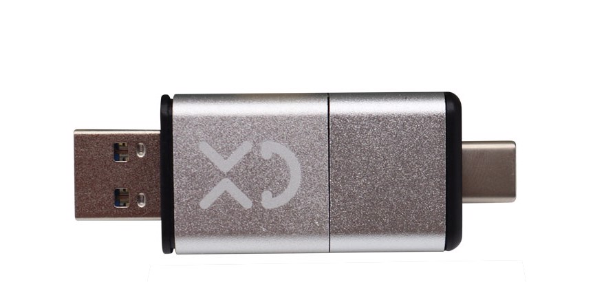 XD Enjoy XDUK999 unità flash USB 128 GB USB Type-A / USB Type-C 3.0 Argento XD Enjoy XDUK999 unità flash USB 128 GB USB Type-A / USB Type-C 3.0 Argento