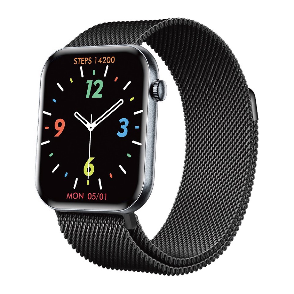 XD Enjoy XDVLD59BLK smartwatch e orologio sportivo 4,7 cm (1.85") AMOLED Digitale 390 x 450 Pixel Nero