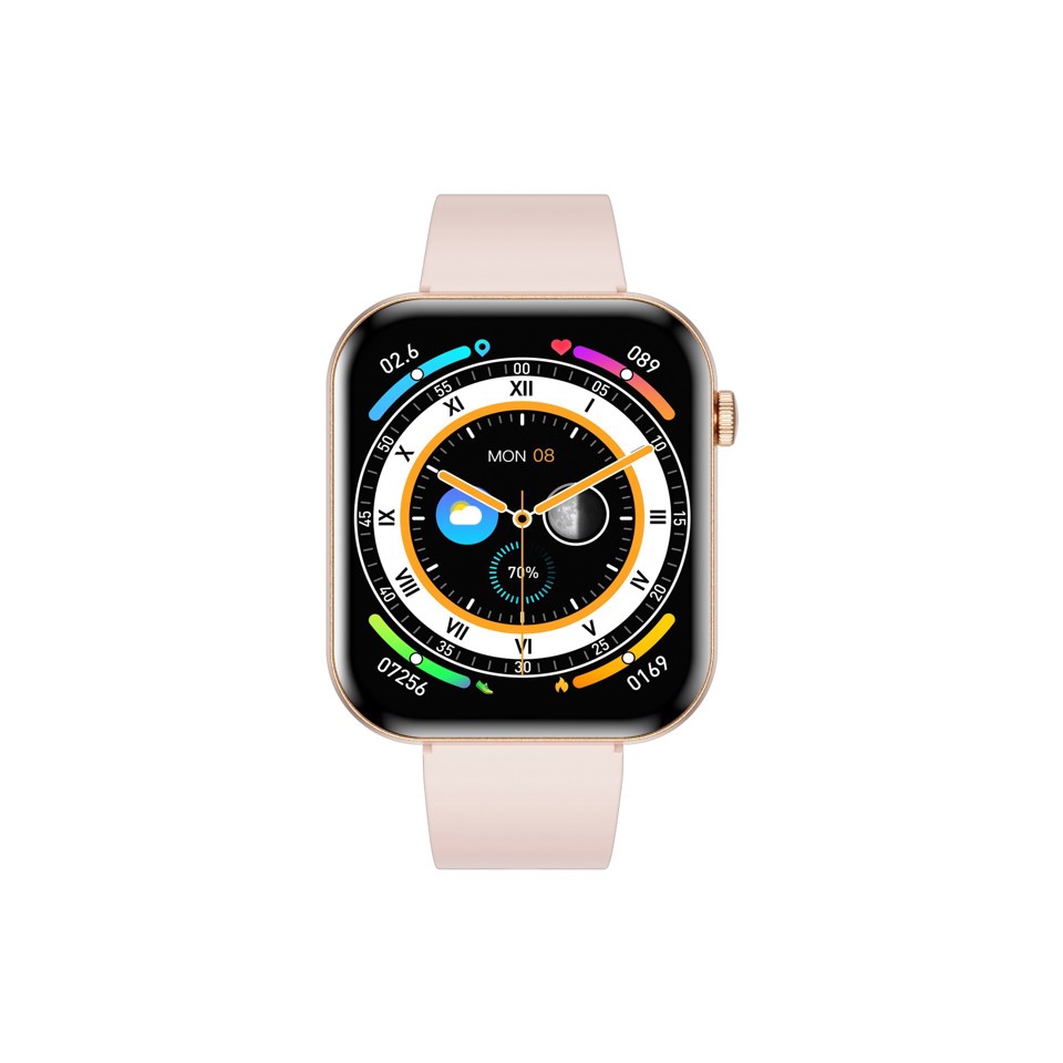 XD Enjoy XDVLD59PNK smartwatch e orologio sportivo 4,7 cm (1.85") AMOLED Digitale 390 x 450 Pixel Rose Gold