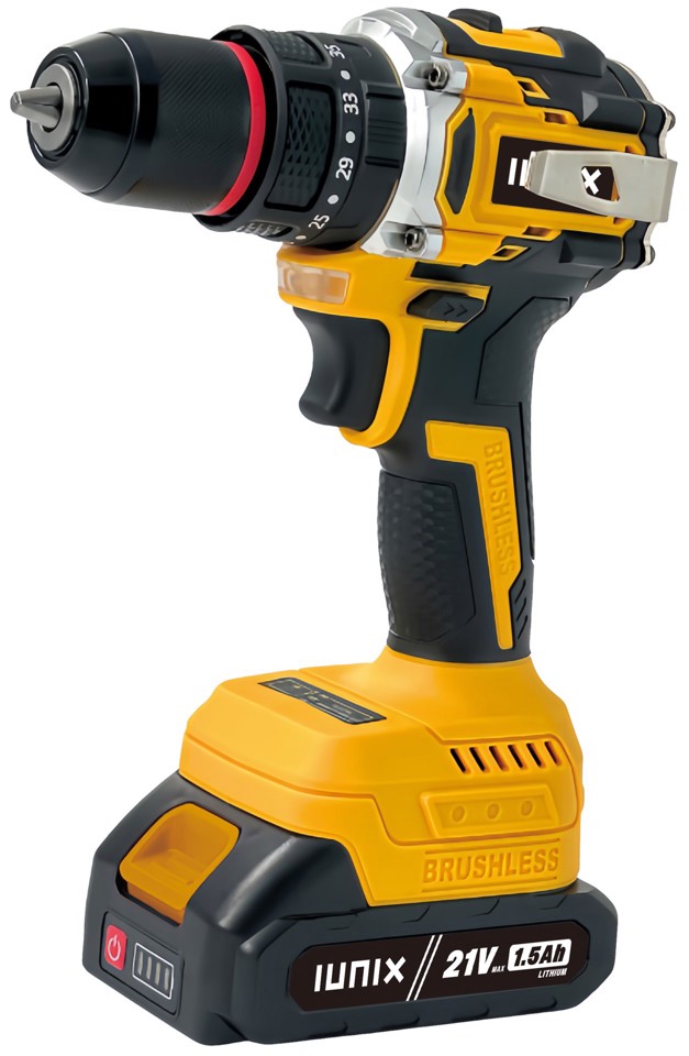 XD Enjoy XDVV21K cacciavite elettrico e avvitatore a impulso 1800 Giri/min Nero, Giallo