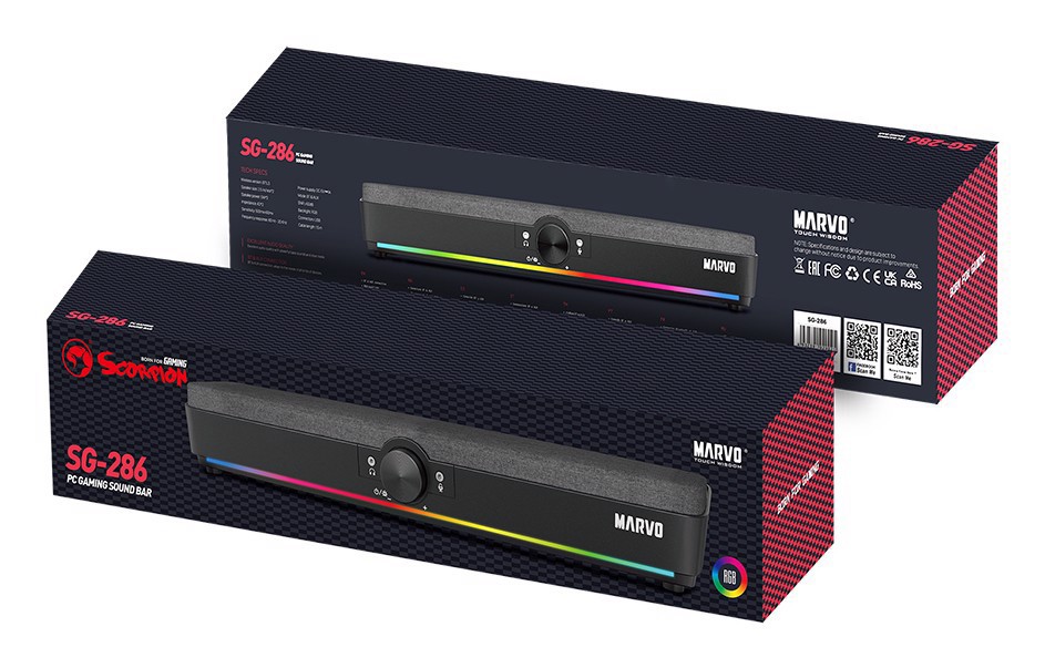 XD Enjoy XDXT286 altoparlante soundbar Nero
