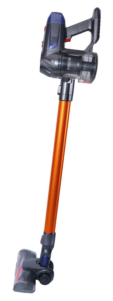 XD Enjoy XDZK33 scopa elettrica Aspirapolvere a bastone 2 in 1 Batteria Secco HEPA Senza sacchetto 150 W Grigio, Arancione, Rosso 2,2 Ah