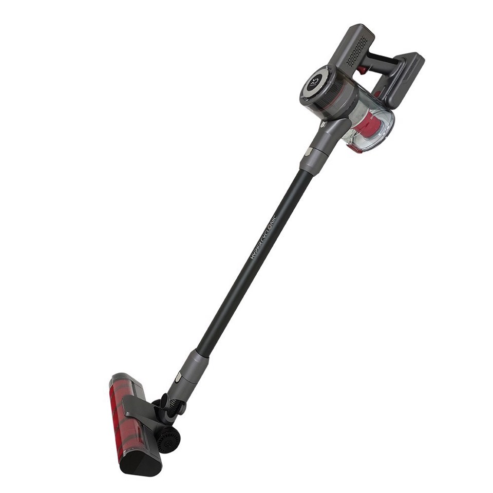 XD Enjoy XDZK99 scopa elettrica Aspirapolvere a bastone 2 in 1 Batteria Bagnato Senza sacchetto 0,7 L 250 W Borgogna, Grigio 2,2 Ah