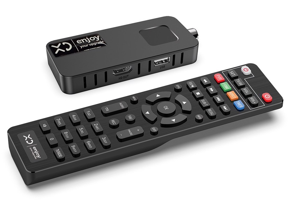 XD Enjoy Mini Decoder Digitale Terrestre HD XD Enjoy Mini Decoder Digitale Terrestre HD