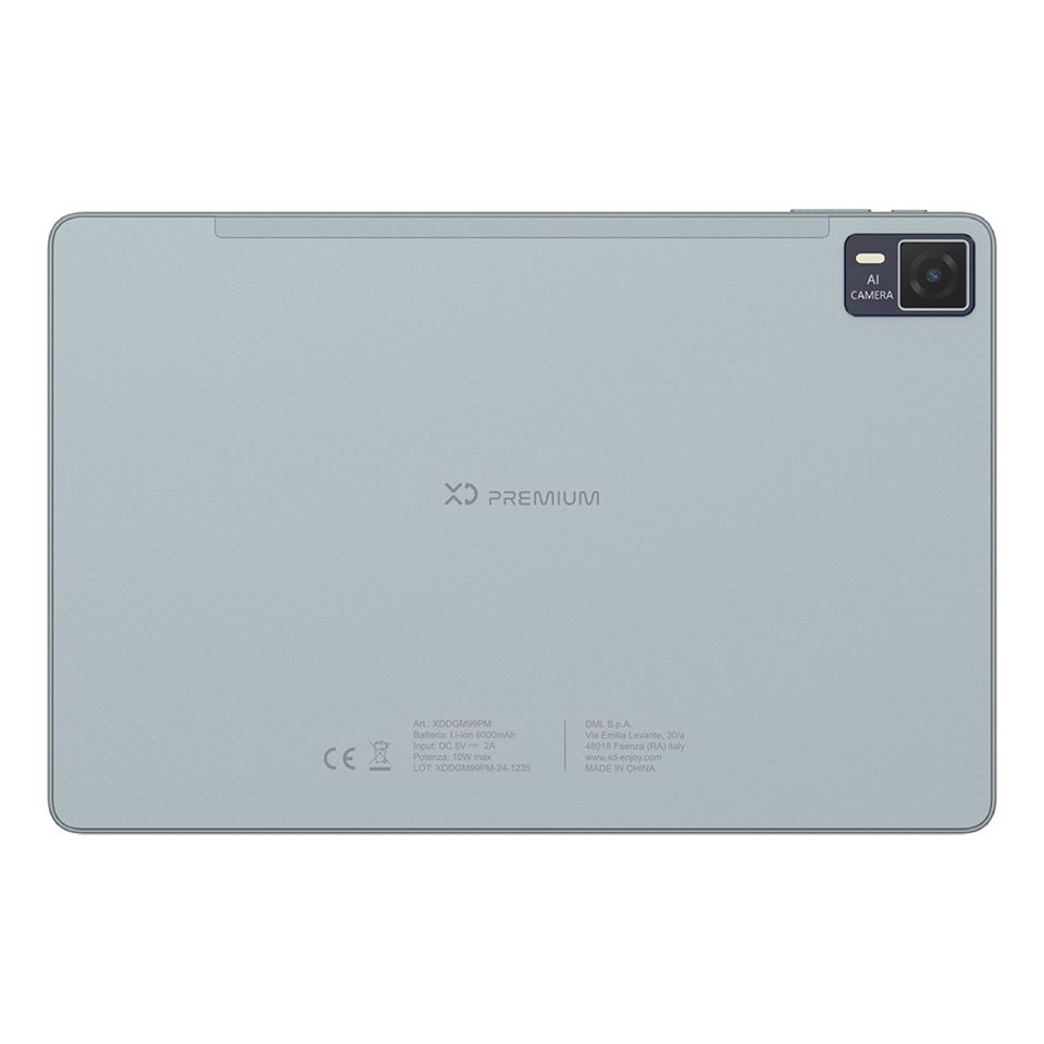 XD Premium XDDGM99PM tablet 128 GB 27,8 cm (10.9") 6 GB Wi-Fi 5 (802.11ac) Android 14 Grigio