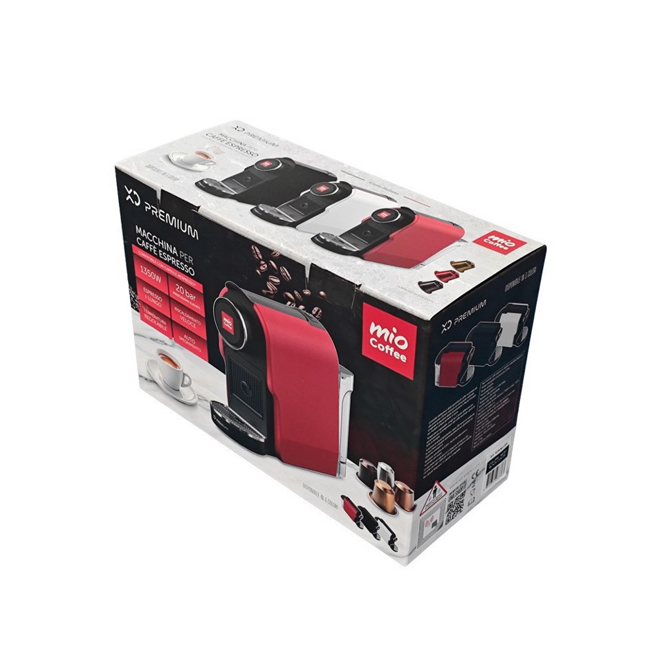 XD Premium XDKM51WH macchina per caffè Automatica/Manuale Macchina per caffè a capsule 0,65 L