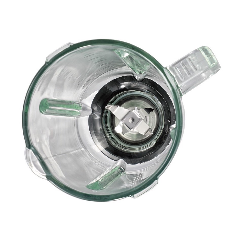 XD Premium XDLP8110 frullatore 1,5 L Frullatore da tavolo 1500 W Nero, Acciaio inox, Trasparente