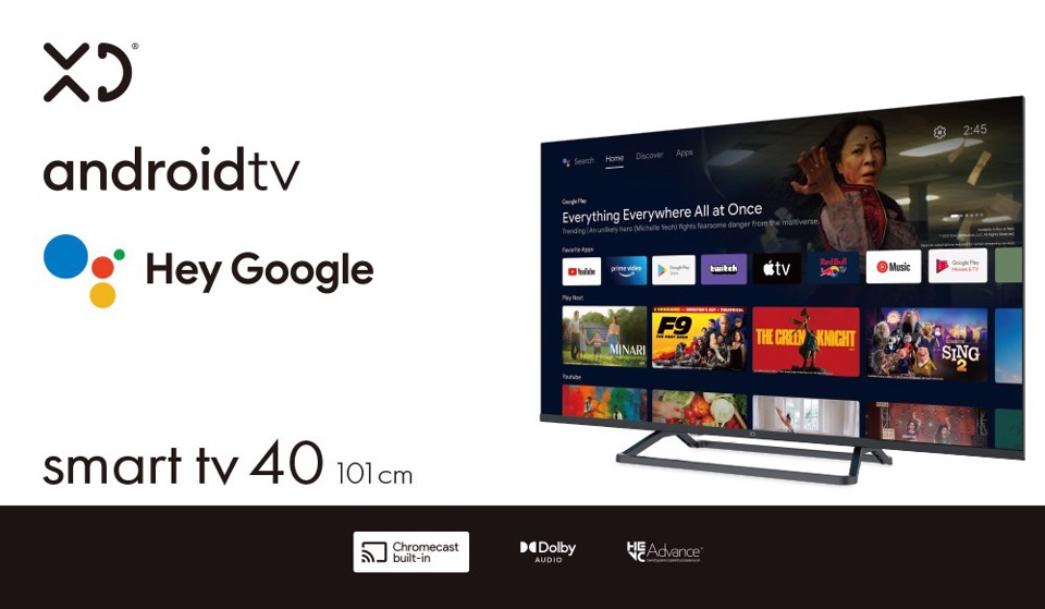 XD Enjoy Smart TV 40 - Android TV