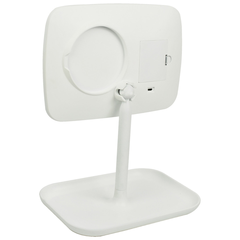 XD Enjoy Twin Magic specchietto per trucco Libera installazione Rettangolare Bianco