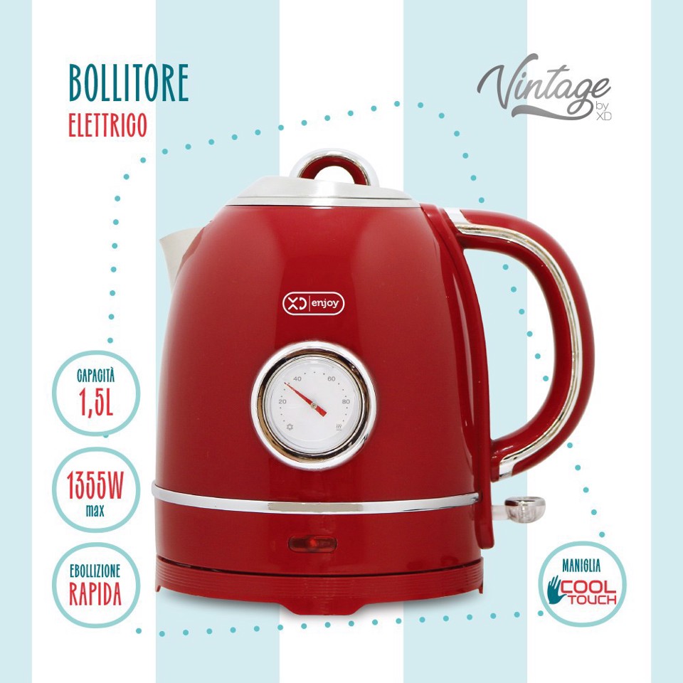 XD Vintage Bollitore Elettrico